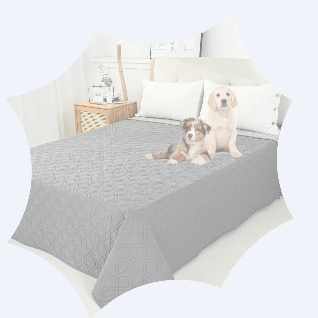 Hondendeken geschikt hondenkleed wasbaar hondenmand