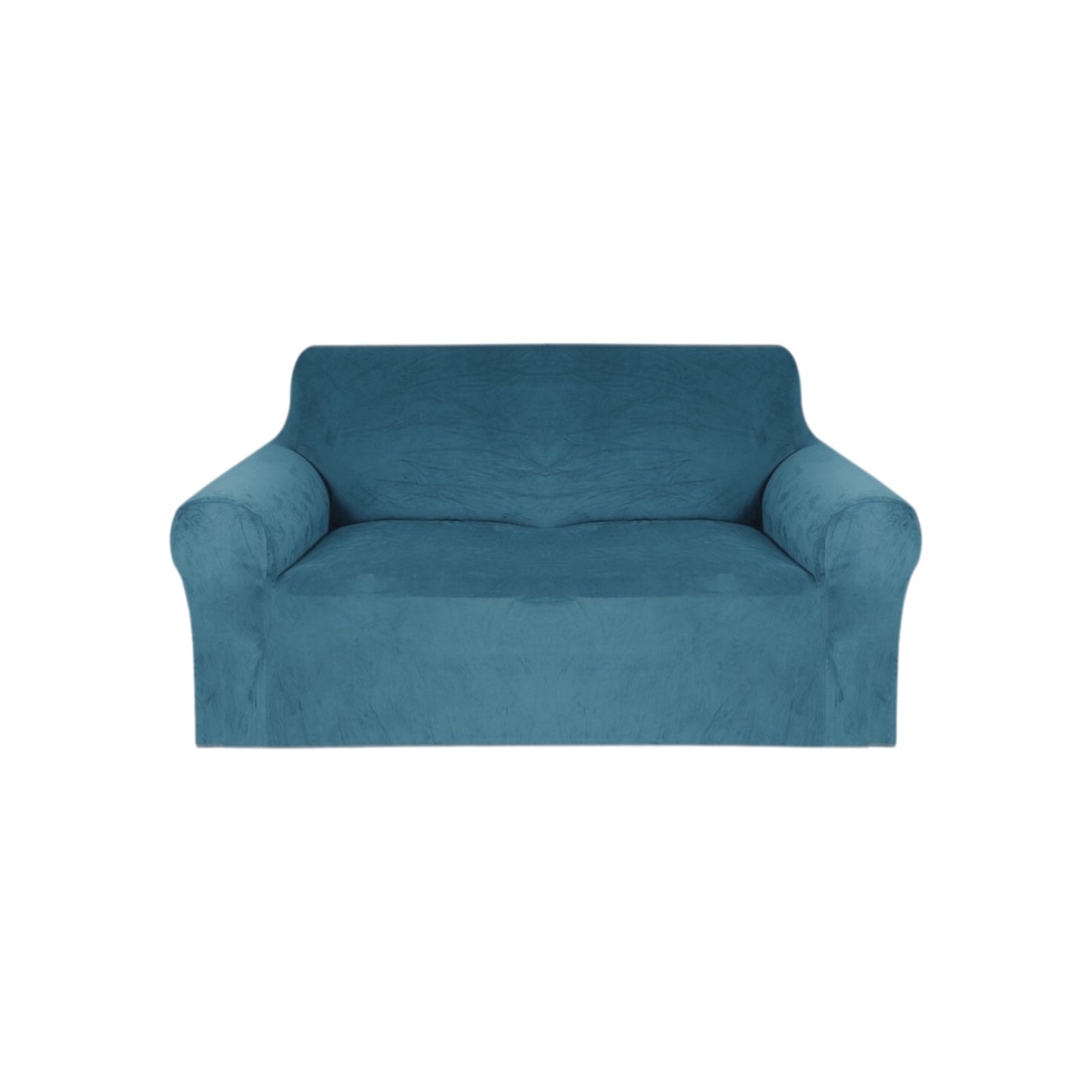 Bankhoes groen turquoise voor 2 zits bank zetelhoes main