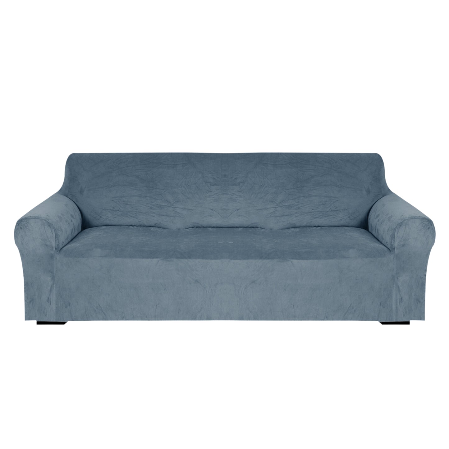 Bankhoes blauw steen voor 3 zits bank zetelhoes main