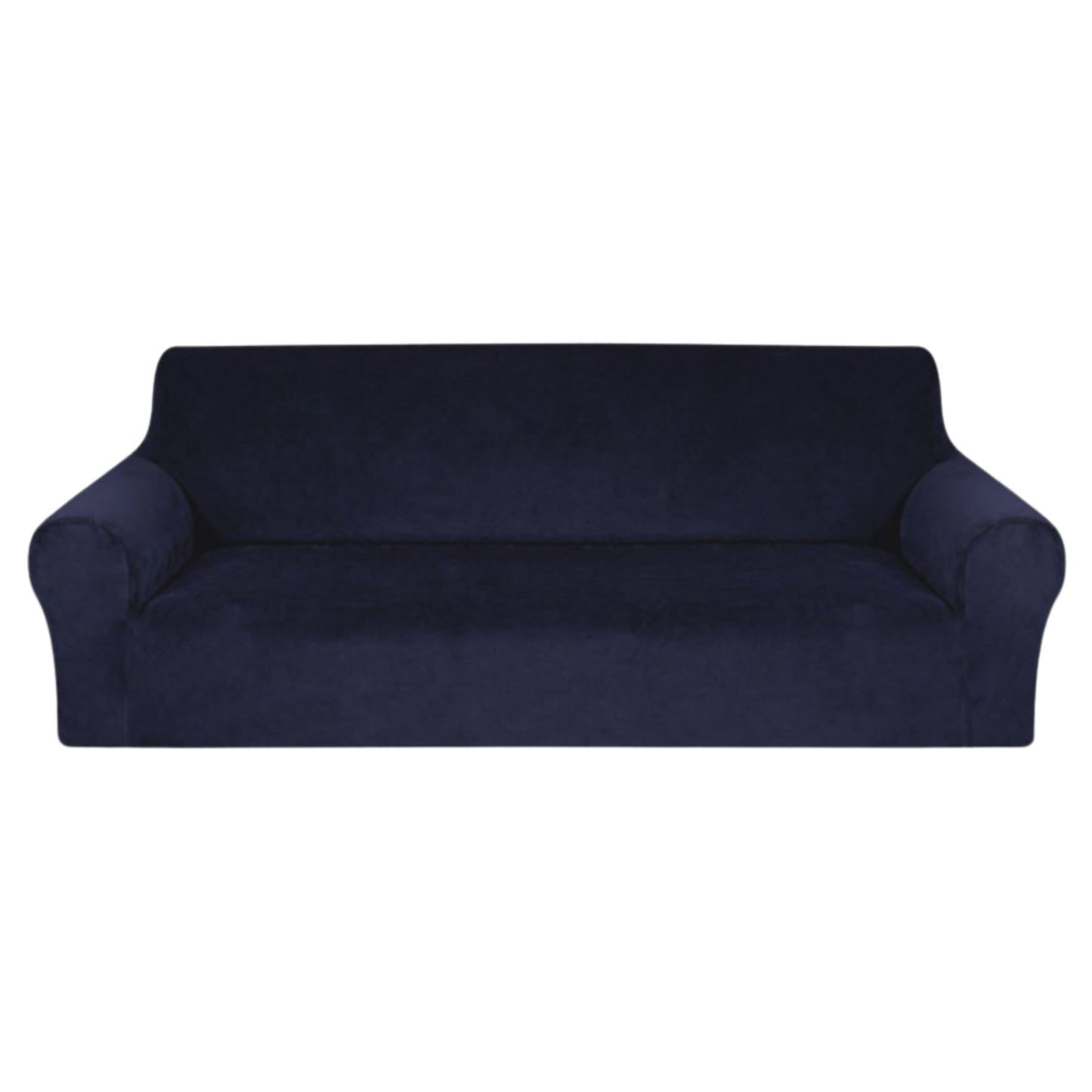 Bankhoes blauw donker voor 4 zits bank zetelhoes main