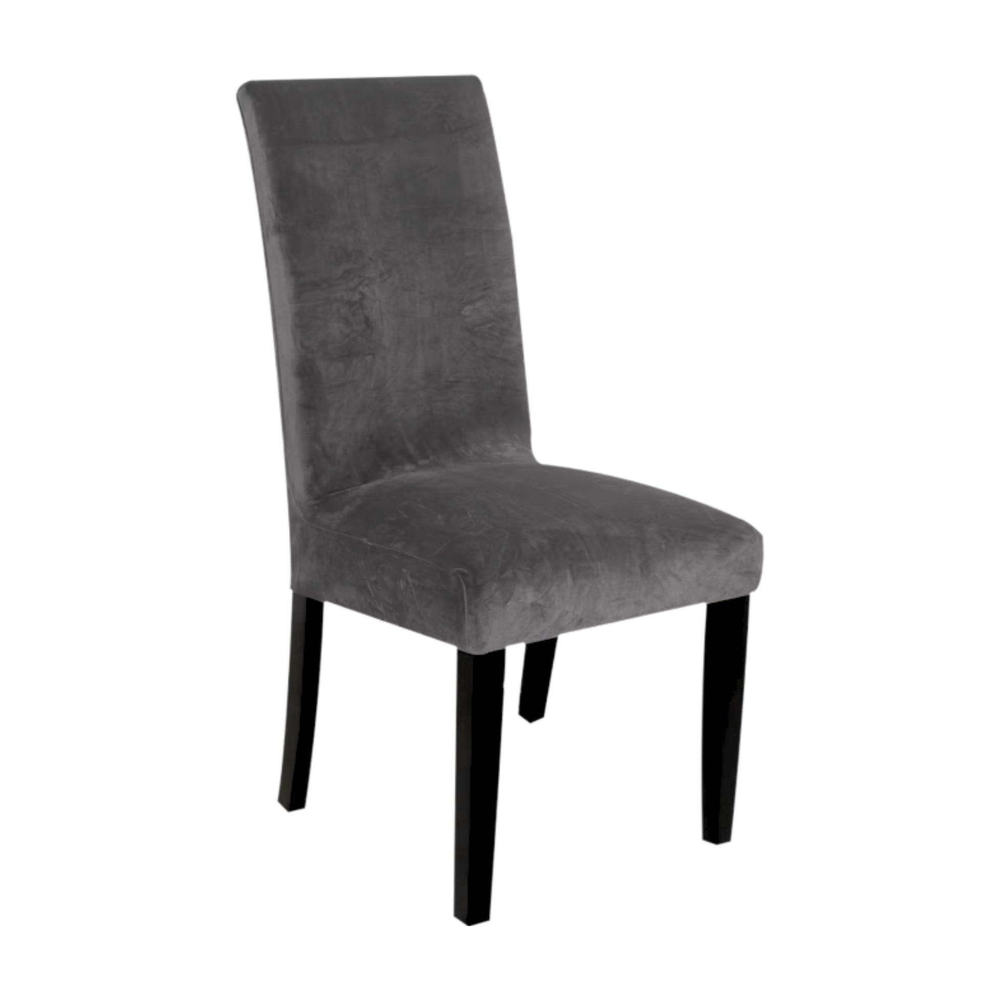 Stoelhoes grijs geschikt eetkamer stoelhoezen