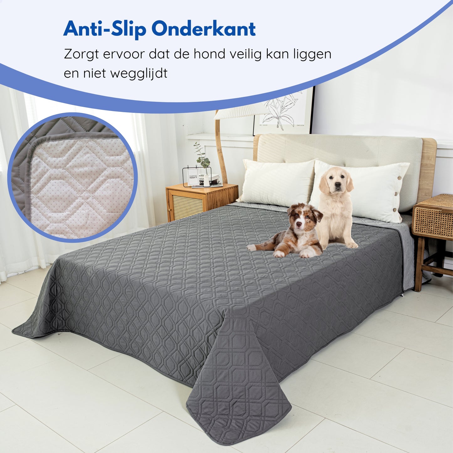 Hondendeken | Grijs