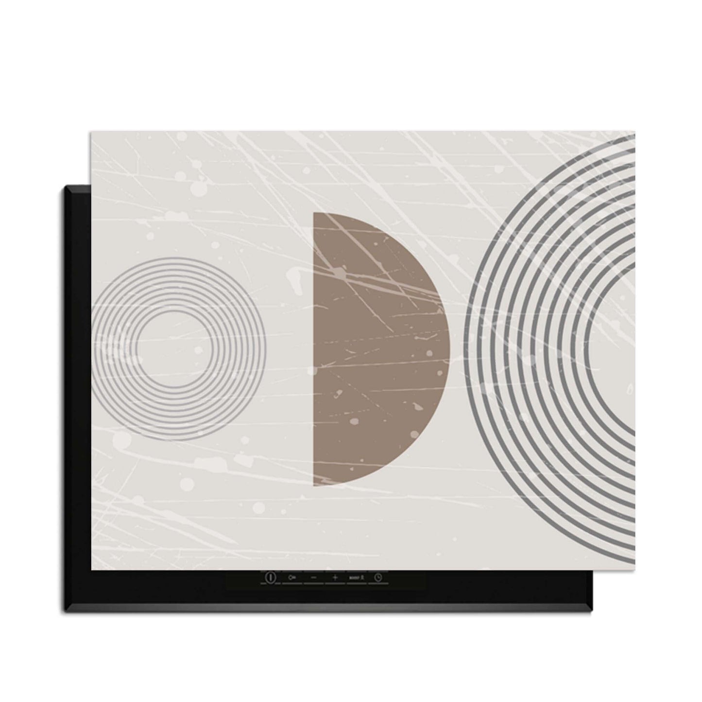 Minimal Waves – Japandi Inductie Beschermer