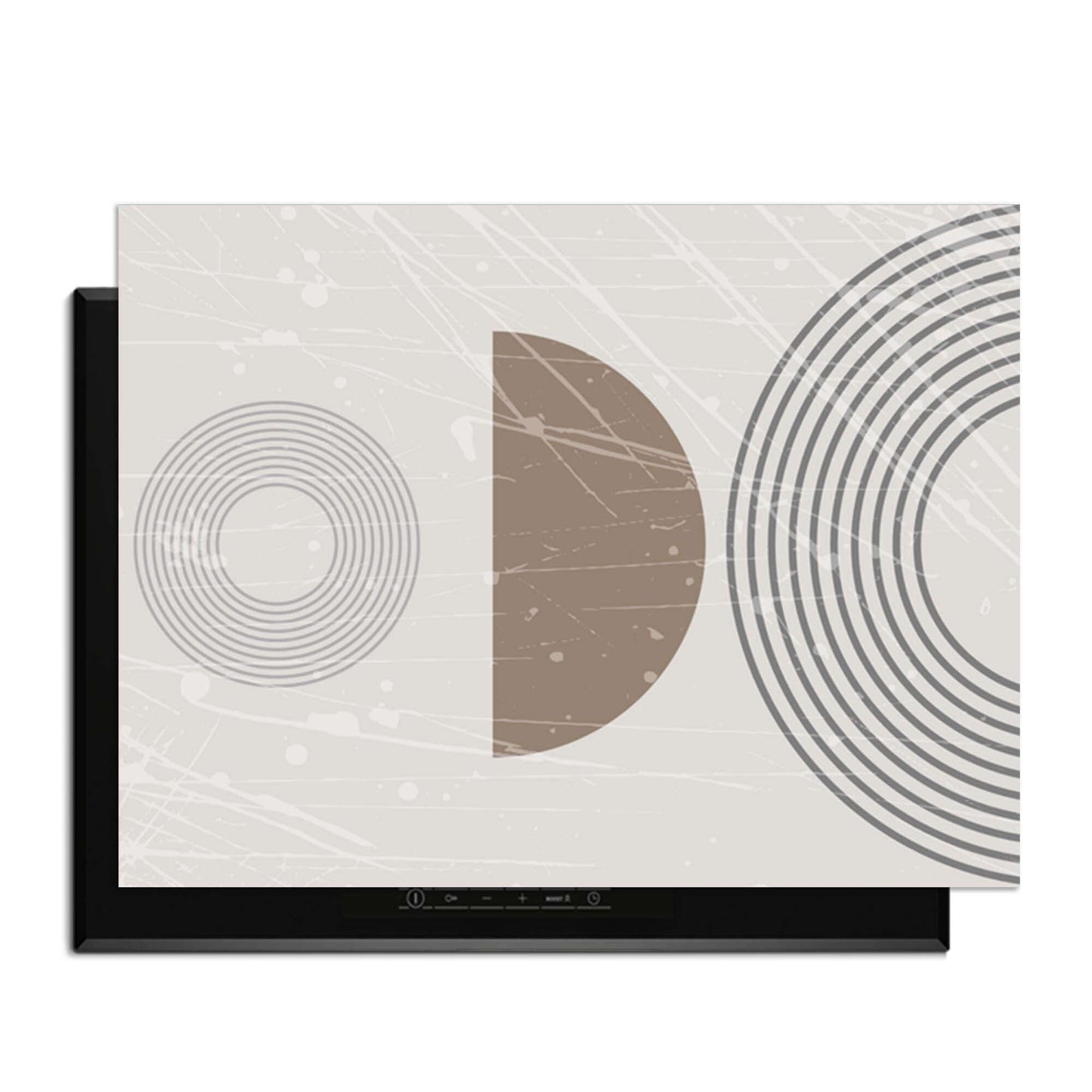 Minimal Waves – Japandi Inductie Beschermer