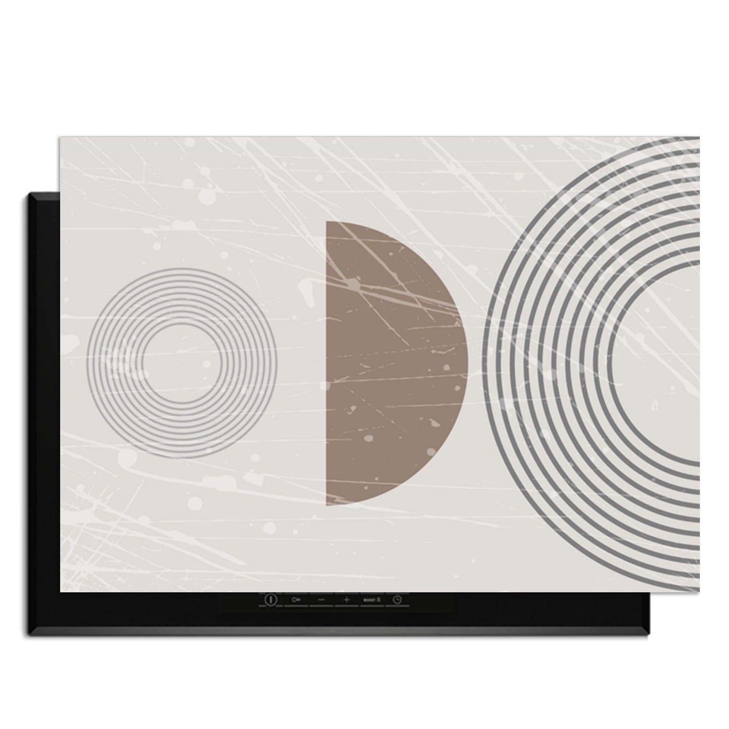 Minimal Waves – Japandi Inductie Beschermer