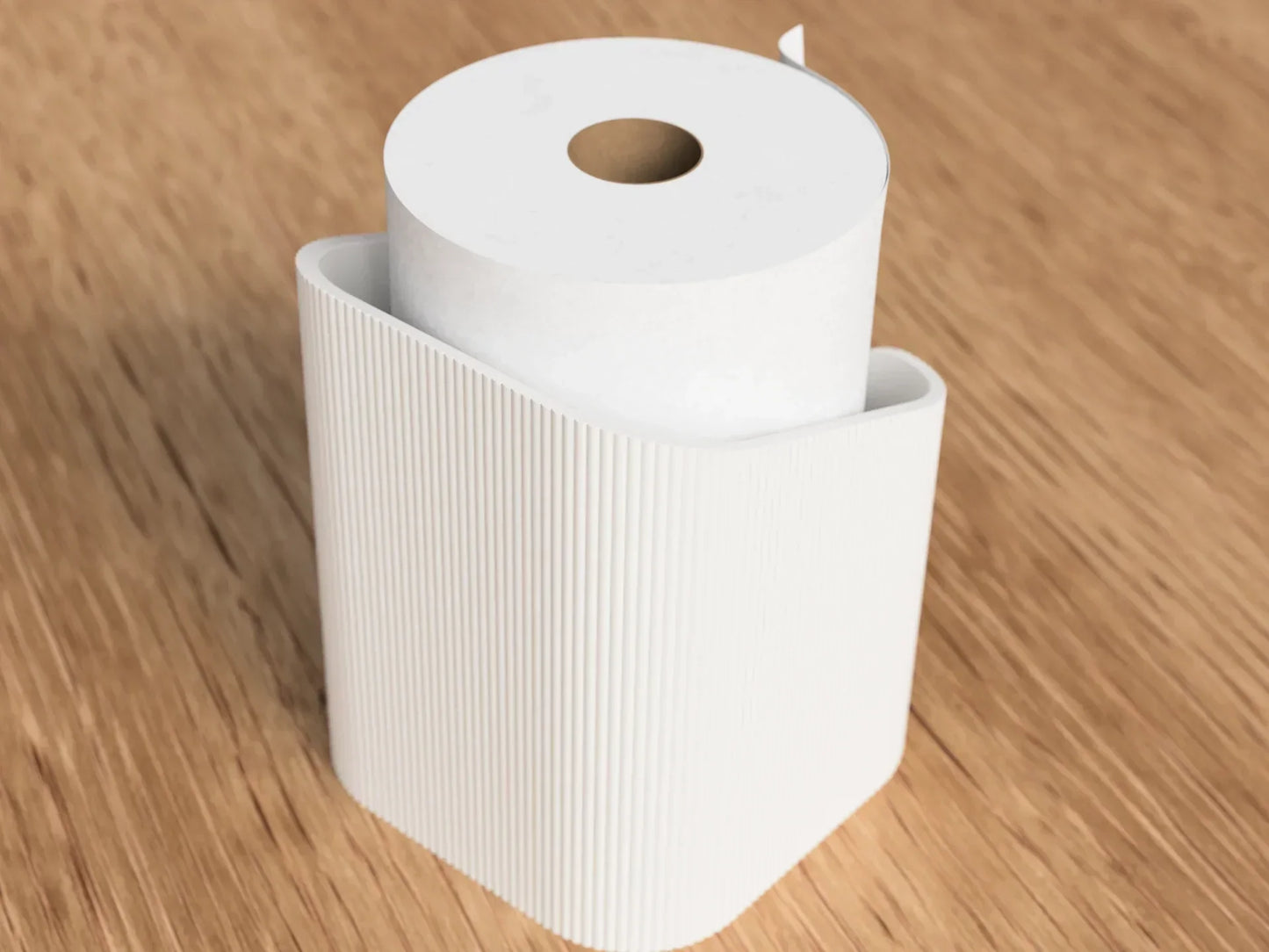 Minimalistische keukenrolhouder