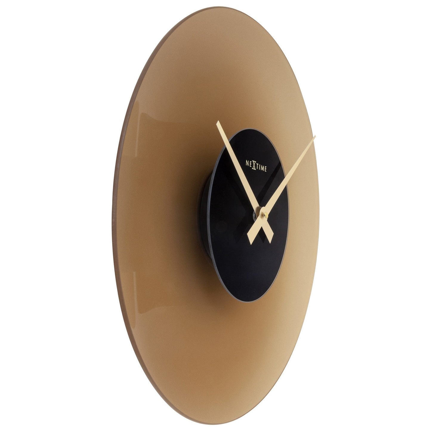 Wall Clock 40cm - Silent - Glass - "Float"