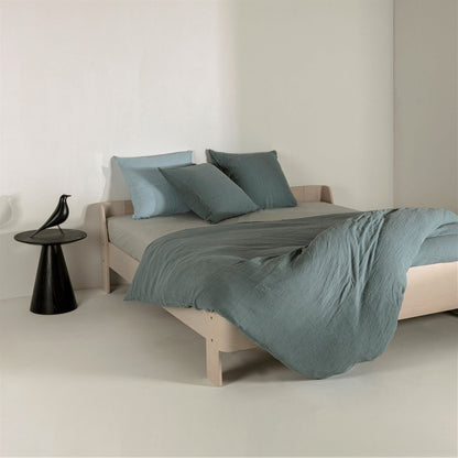 Dekbed beddengoed 100% Katoen | Grijs Blauw