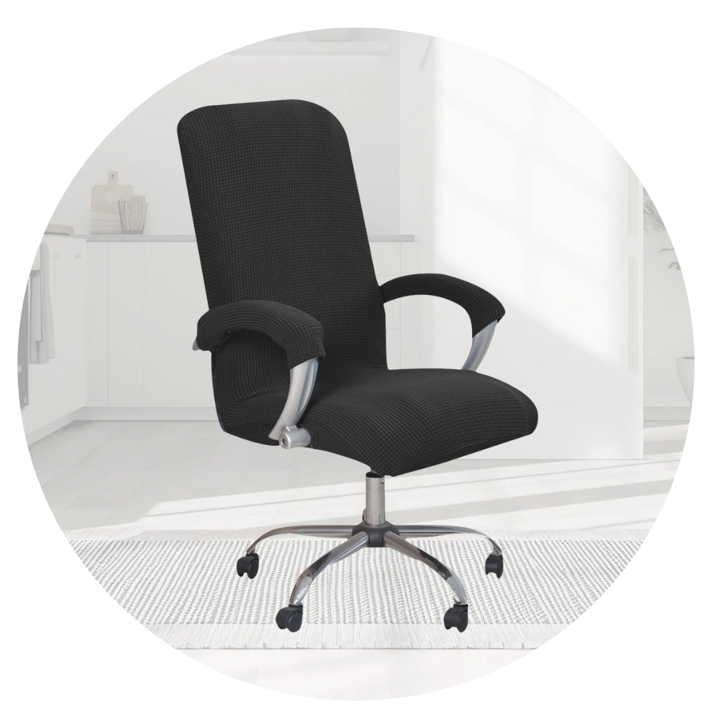 Bureaustoelhoes | Zwart