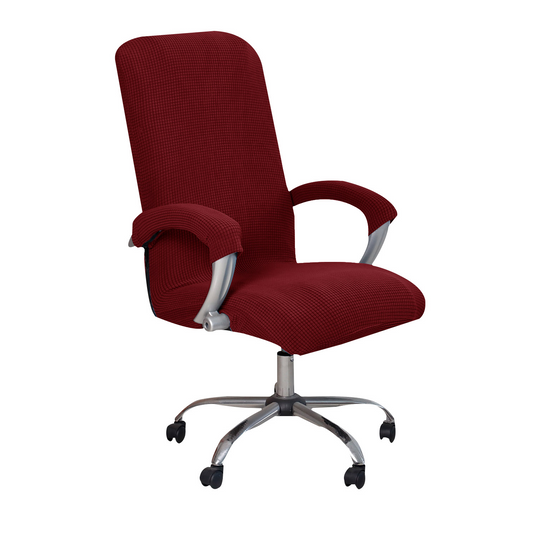 Bureaustoelhoes-Armleuninghoes-Rood