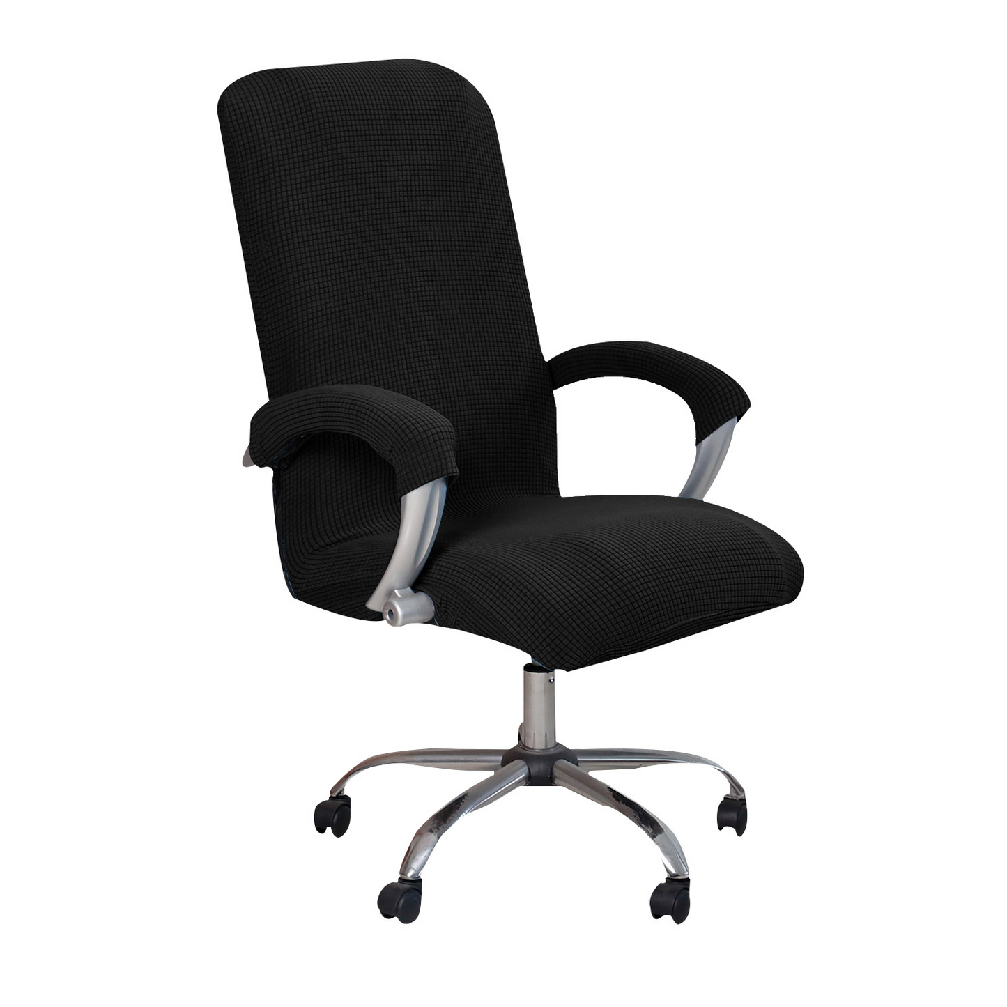 Bureaustoelhoes-Armleuninghoes-Zwart