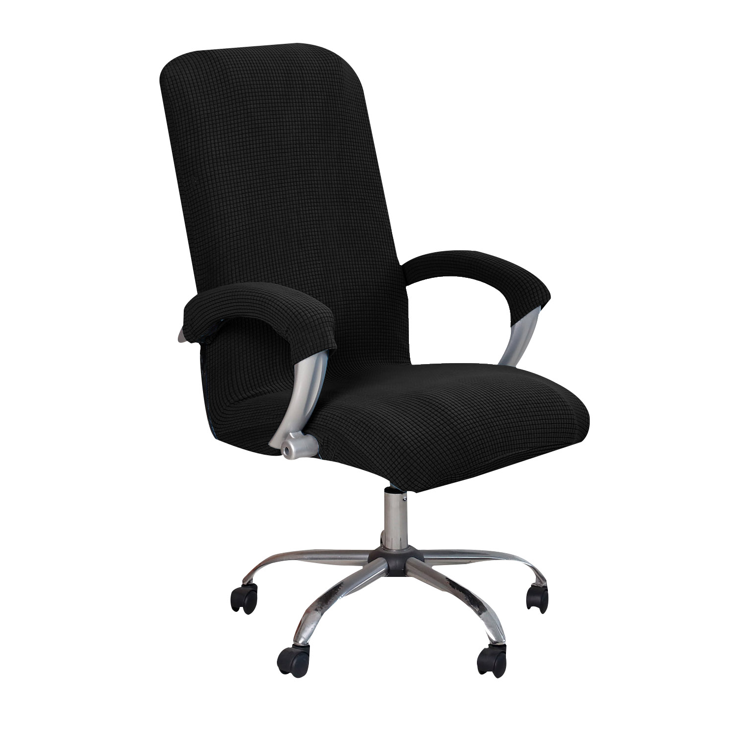 Bureaustoelhoes-Armleuninghoes-Zwart