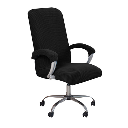 Bureaustoelhoes-Armleuninghoes-Zwart