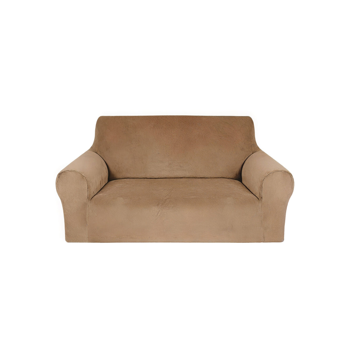 Bankhoes beige voor 2 zits bank zetelhoes main