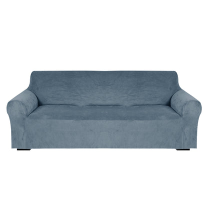 Bankhoes blauw steen voor 3 zits bank zetelhoes main