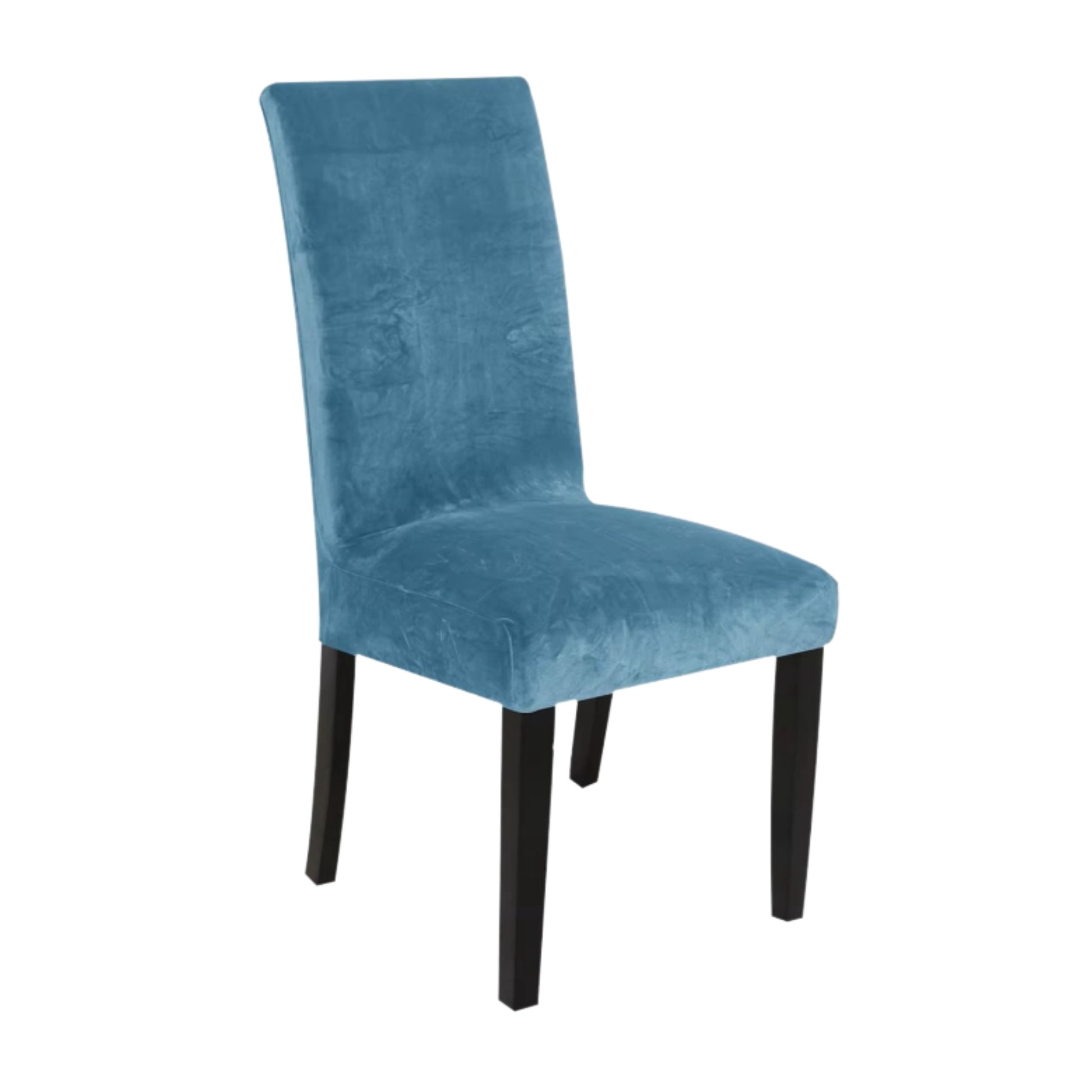 Stoelhoes groen turquoise geschikt eetkamer stoelhoezen