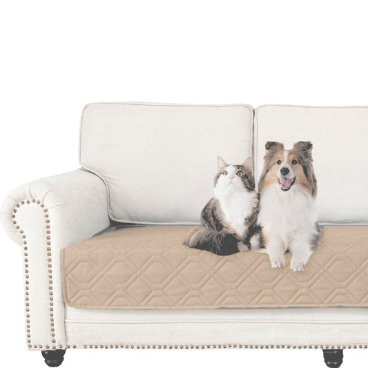Hilvard hondendeken beige wasbaar antislip