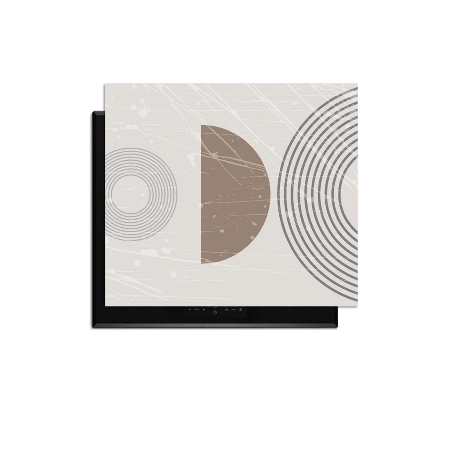 Minimal Waves – Japandi Inductie Beschermer