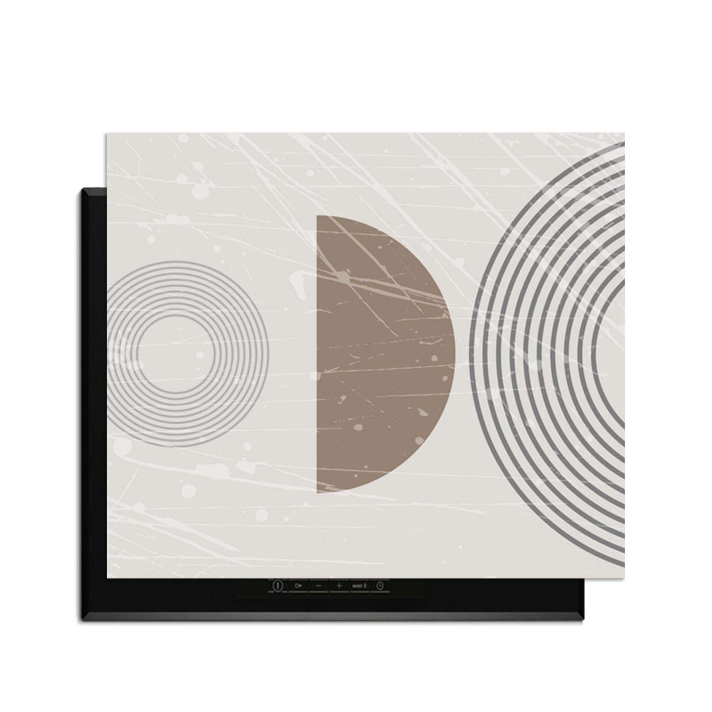 Minimal Waves – Japandi Inductie Beschermer