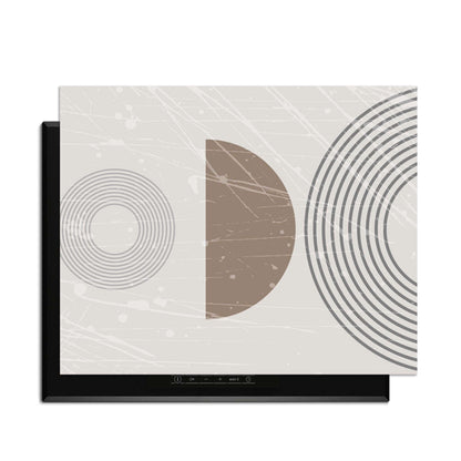 Minimal Waves – Japandi Inductie Beschermer