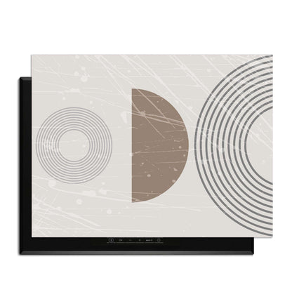 Minimal Waves – Japandi Inductie Beschermer