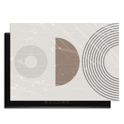 Minimal Waves – Japandi Inductie Beschermer