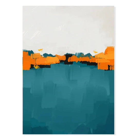 Rhythms of Color | Abstracte Muurdecoratie | Poster
