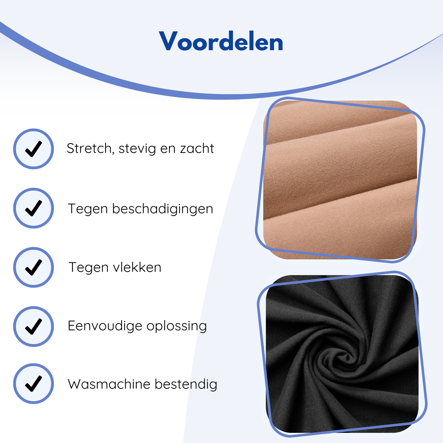 Stoelhoes | Donkerbruin | Lycra